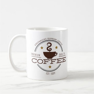 Coffeebedrijfslogo Koffiemok