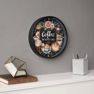 Coffeecore Decor - Koffie Memes Schoolbord Muur