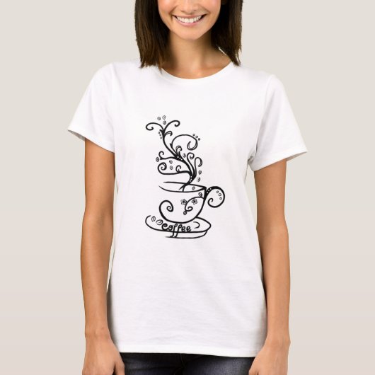 Coffeeshirt T-shirt (Voorkant)