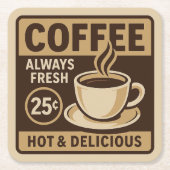 coffeeshop Drink Onderzetter (Voorkant)