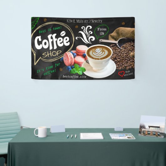 coffeeshop espresso café drinken modern Business B Spandoek (Beurs)