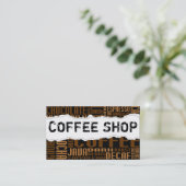 coffeeshop pagina rip visitekaartje (Staand voorkant)