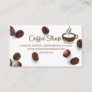 COFFEESHOP VISITEKAARTJE
