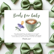 Coffeeverpacificer boog babyshower Boeken voor bab