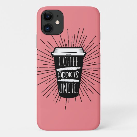 COFFEEVERSLAADDEN VERENIG JE Case-Mate iPhone CASE (Achterkant)