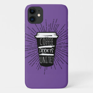 COFFEEVERSLAADDEN VERENIG JE iPhone 11 HOESJE