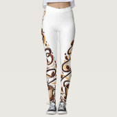 Coffeeworkout Leggings voor Vrouwen (Voorkant)