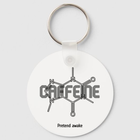 Coffeïne Sleutelhanger (Voorkant)
