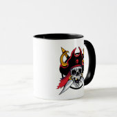 Cofffee Mok-Pirate Skull Mok (Voorkant rechts)
