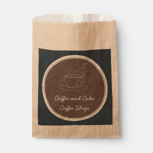 Coffie & Cake Koffiezaak Bedankzakje
