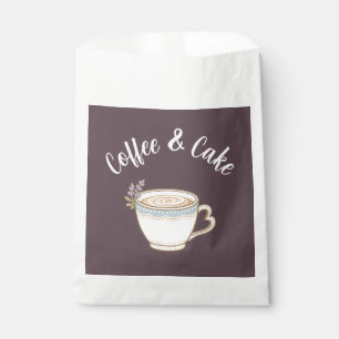 Coffie & Cake Logo Stickers Bedankzakje