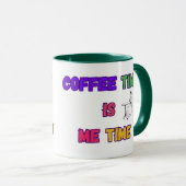 Coffietijd is Me-time Mok (Voorkant rechts)