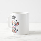 Coffieverslaafde Koffiemok (Voorkant links)