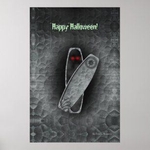 Coffin - Halloween Poster