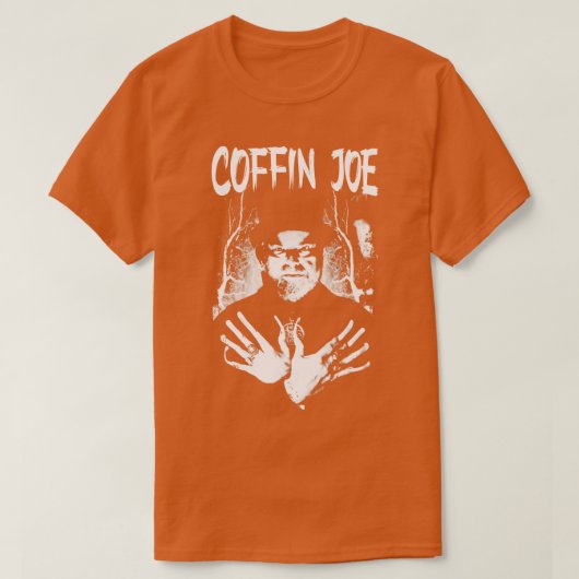 Coffin Joe Brazil T-shirt (Design voorkant)
