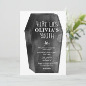 Coffin Party Hier Liggt Mijn Jeugd Kaart (Staand voorkant)