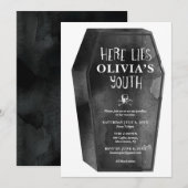 Coffin Party Hier Liggt Mijn Jeugd Kaart (Voorkant / Achterkant)