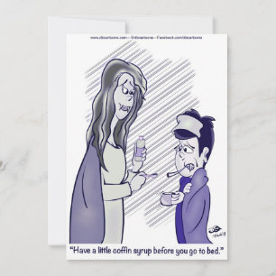 Coffin Syrup Bedankkaart