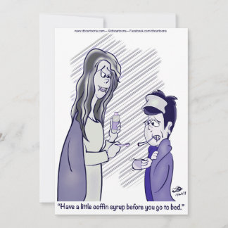 Coffin Syrup Bedankkaart