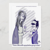 Coffin Syrup Bedankkaart (Voorkant / Achterkant)