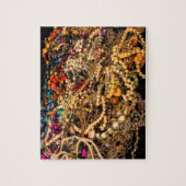 Coffre au trésor des bijoux puzzle de 110 morceaux (Vertical)