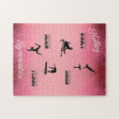 Coffre de gymnastique, Barres, Poutre, Puzzle pers (Horizontal)