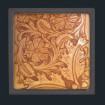 Coffret A Bijoux Cuir occidental de pays de style rustique de<br><div class="desc">Accessoires en cuir occidentaux de pays de style rustique de sud-ouest. Faveurs occidentales de mariage. Vieux accessoires occidentaux de maison de cowboy.</div>