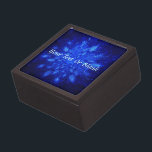 Coffret A Bijoux Snowburst<br><div class="desc">A wintry theme featuring a swarm of blue fractal snowflakes.</div>