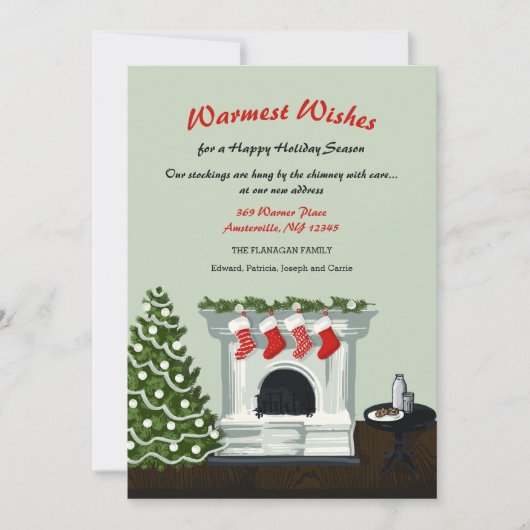 Coffrets de Noël suspendus avec carte de soins (Devant)