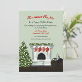 Coffrets de Noël suspendus avec carte de soins (Debout devant)