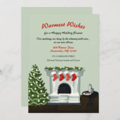 Coffrets de Noël suspendus avec carte de soins (Devant / Derrière)