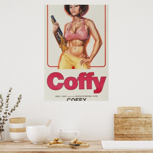 Coffy Movie Poster (Keuken)