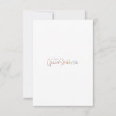 Cog Cultuur dank u / notitiekaarten (Achterkant)