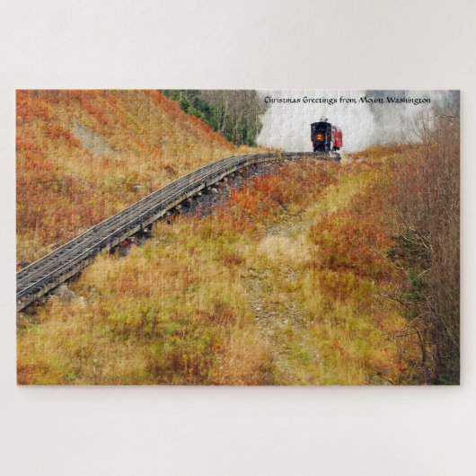 Cog Train Washington Mountain New Hampshire Jigzaa Legpuzzel (Horizontaal)