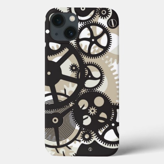 Cog-wielen Case-Mate iPhone Case (Achterkant)