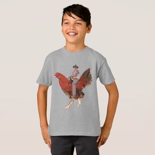 Cogburn sur un T-shirt coster (Devant entier)