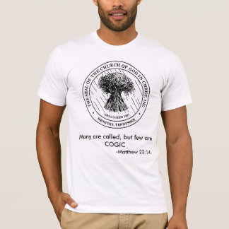 cogic_shield, velen worden genoemd, maar weinig zi t-shirt