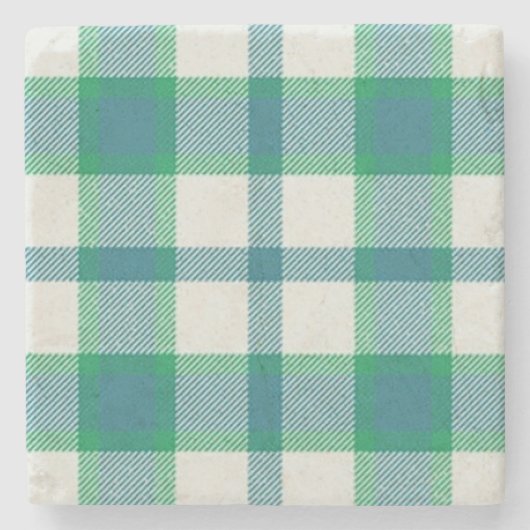 Cogit Amor Tartan Stenen Onderzetter (Voorkant)