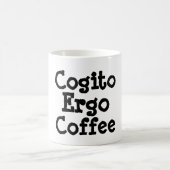 Cogito Ergo café Mug (Centre)