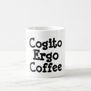 Cogito Ergo Coffee Mok