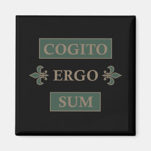 Cogito ergo sum magneet