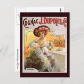 Cognac Advertisement Briefkaart (Voorkant / Achterkant)