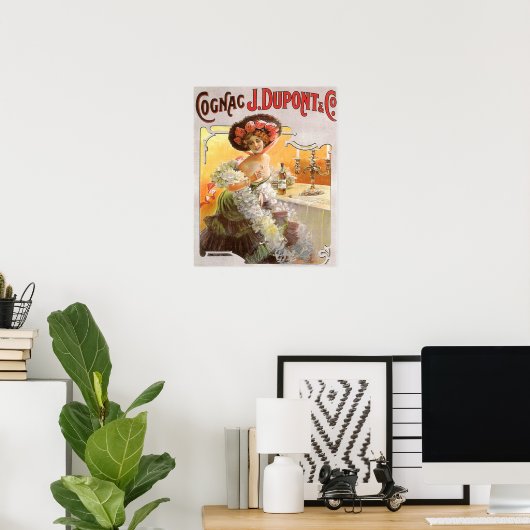  Cognac Advertisement Poster (Thuiskantoor)