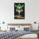 Cognac Briand Promotion Poster Canvas Afdruk (Insitu (Slaapkamer))