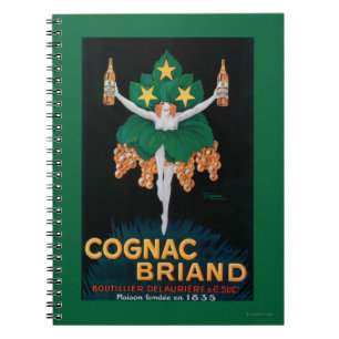 Cognac Briand Promotion Poster Notitieboek