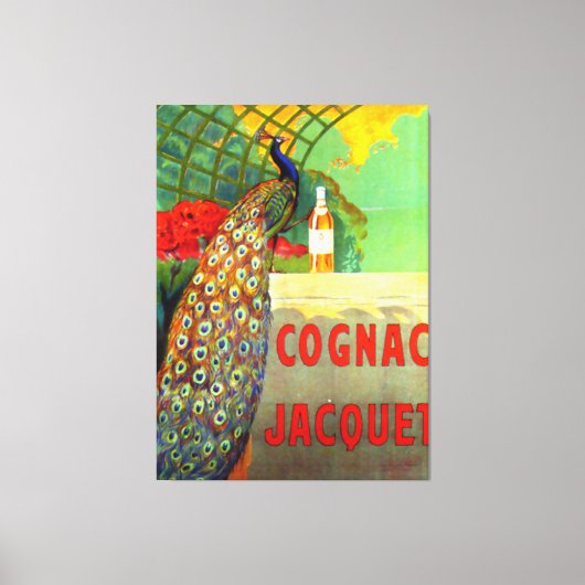 Cognac Jacquet Adverteren Poster Canvas Afdruk (Voorkant)