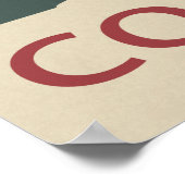 Cognac-Poster Poster (Hoek)