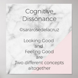 Cognitive Dissonance / Original Poem / ©SRD Poster