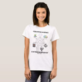 Cognitive Science is interdisciplinair T-shirt (Voorkant volledig)