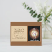 cohabitent espoir et amour bulle gens carte postal (Debout devant)